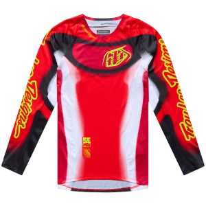 Crosströja Barn SE Pro Illusion Röd Svart TROY LEE DESIGNS