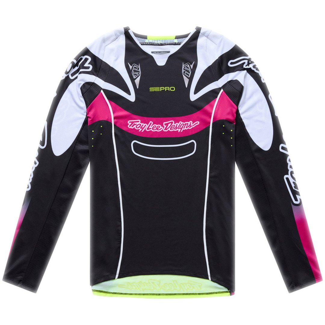 Crosströja Barn SE Pro Salvo Svart Vit TROY LEE DESIGNS ym