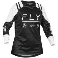 Crosströja Dam F-16 Svart/vit FLY RACING