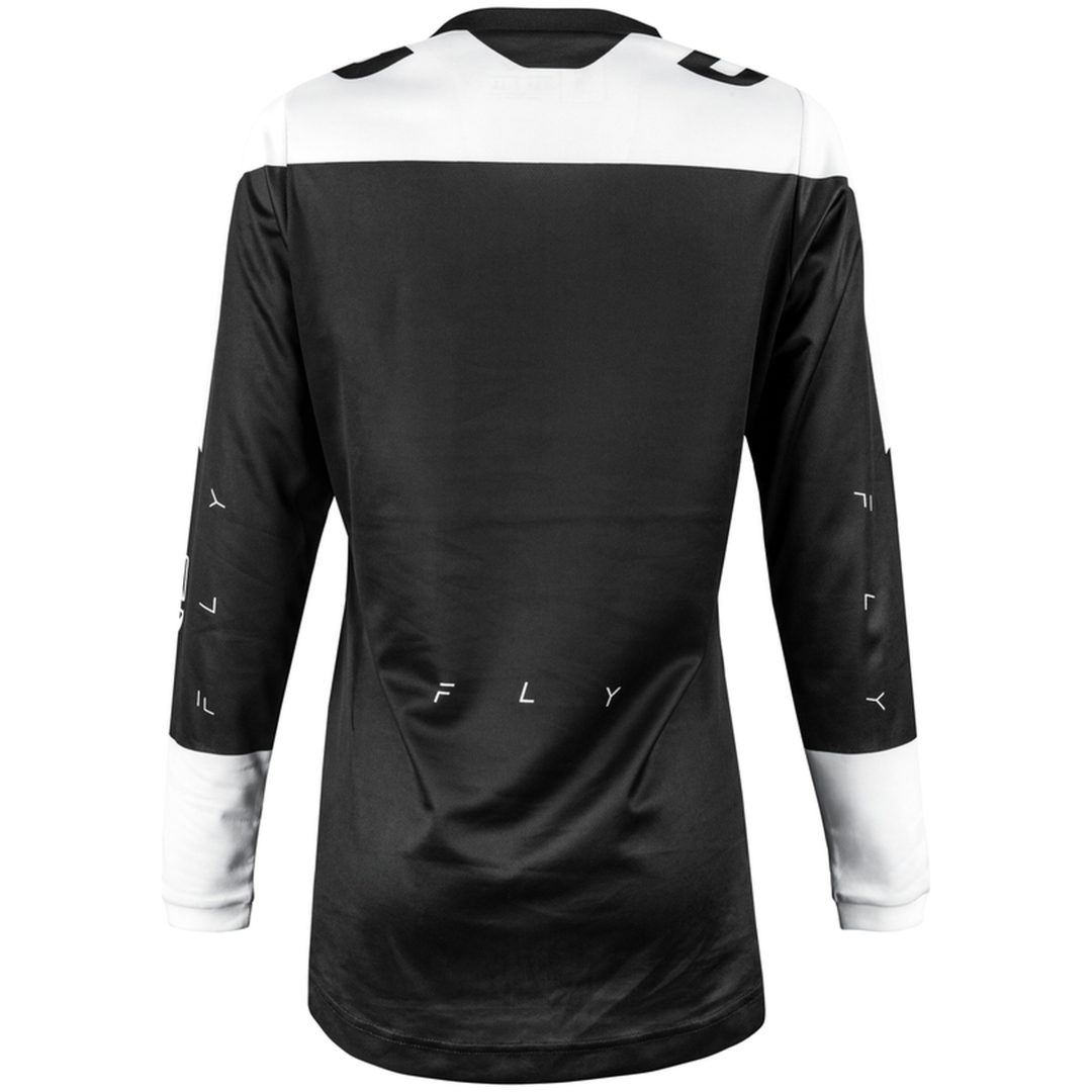 Crosströja Dam F-16 Svart/vit FLY RACING Medium – bild 2