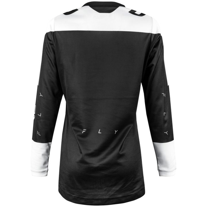 Crosströja Dam F-16 Svart/vit FLY RACING Medium – bild 2