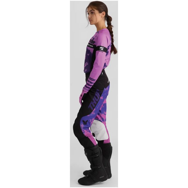 Crosströja Dam Launchmode Bleach Lila THOR XS – bild 6
