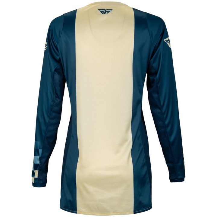Crosströja Dam Lite Marinblå/elfenben FLY RACING 2XL – bild 2
