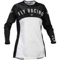 Crosströja Dam Lite Svart/ljusgrå FLY RACING