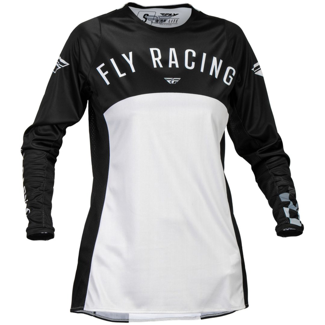 Crosströja Dam Lite Svart/ljusgrå FLY RACING s