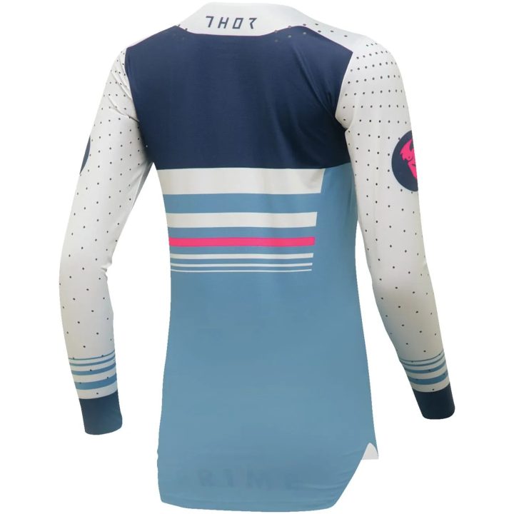 Crosströja Dam Prime Blaz Blå/Vit THOR XS – bild 3