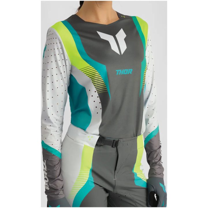 Crosströja Dam Sportmode Velocity Aqua THOR XS – bild 6