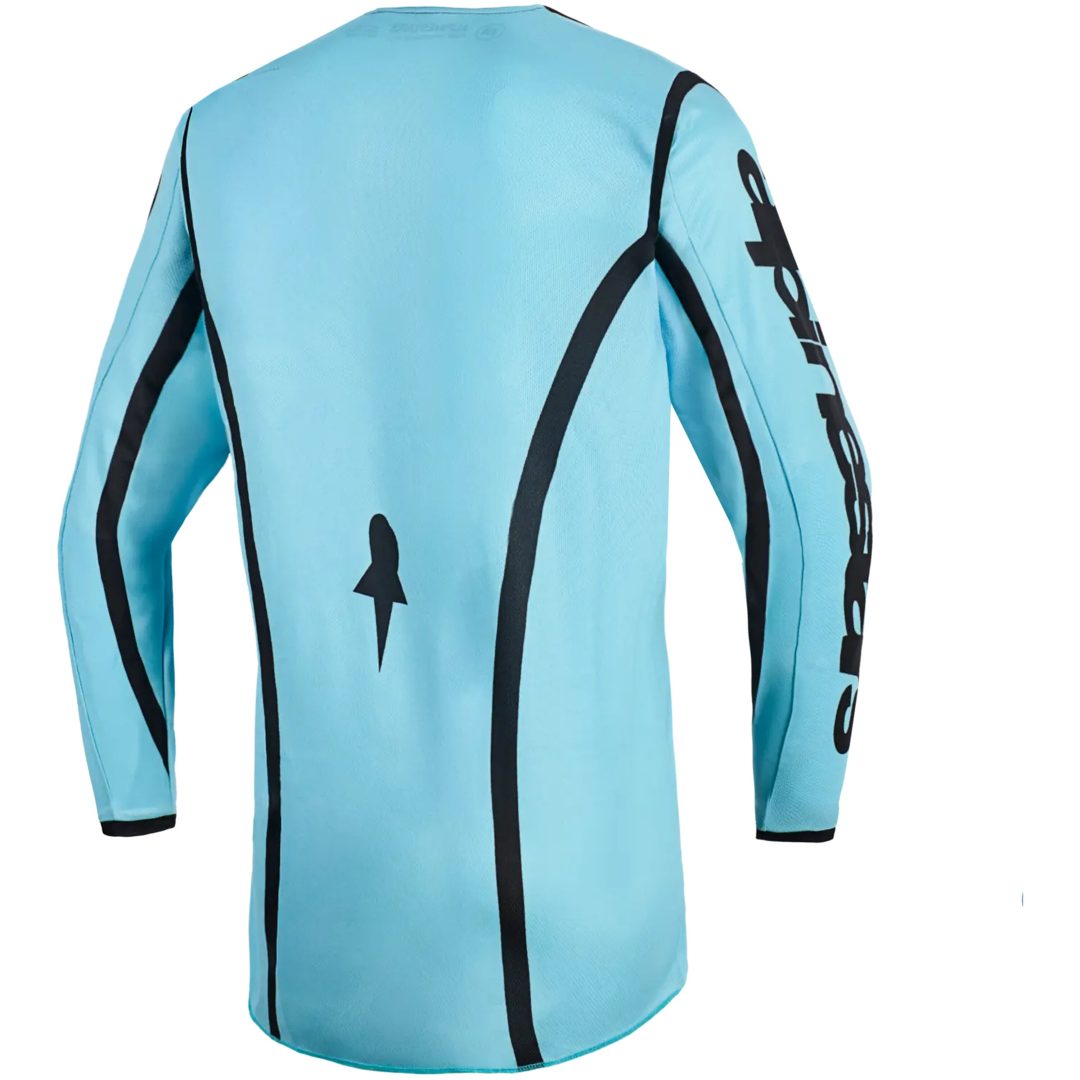 Crosströja Dam Stella Fluid Apex Blå Svart ALPINESTARS(MX) XS – bild 2