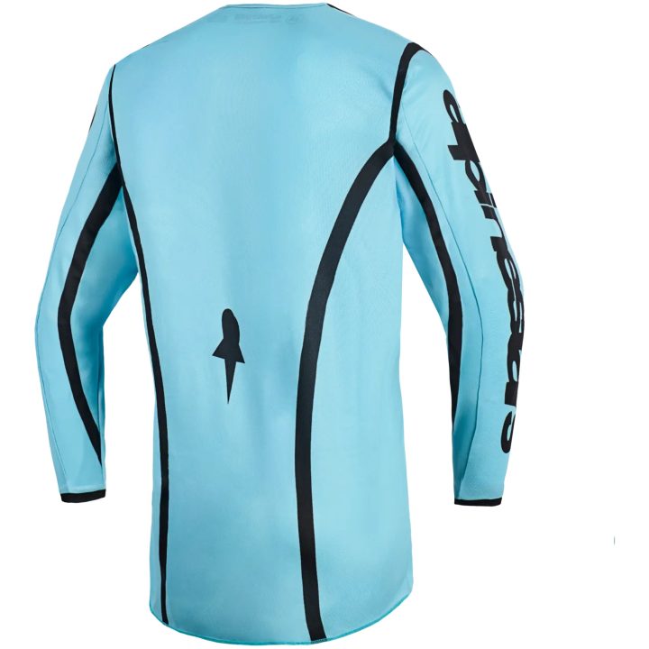Crosströja Dam Stella Fluid Apex Blå Svart ALPINESTARS(MX) XS – bild 2