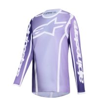 Crosströja Dam Stella Fluid Apex Lila Vit ALPINESTARS(MX)