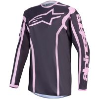 Crosströja Dam Stella Fluid Apex v2 Grå Rosa Alpinestars