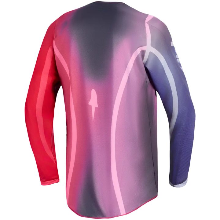 Crosströja Dam Stella Fluid Kepler Lila Röd Alpinestars XS – bild 2