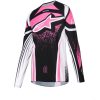 Crosströja Dam Stella Techstar Nomur Svart Rosa Vit ALPINESTARS(MX) L – miniatyr 1