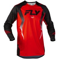 Crosströja Evolution DST Bolt Röd Svart Vit FLY RACING
