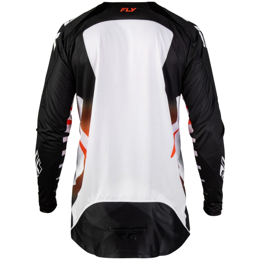 Crosströja Evolution DST Bolt Vit Svart Orange FLY RACING s – bild 2