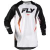 Crosströja Evolution DST Bolt Vit Svart Orange FLY RACING s – miniatyr 1
