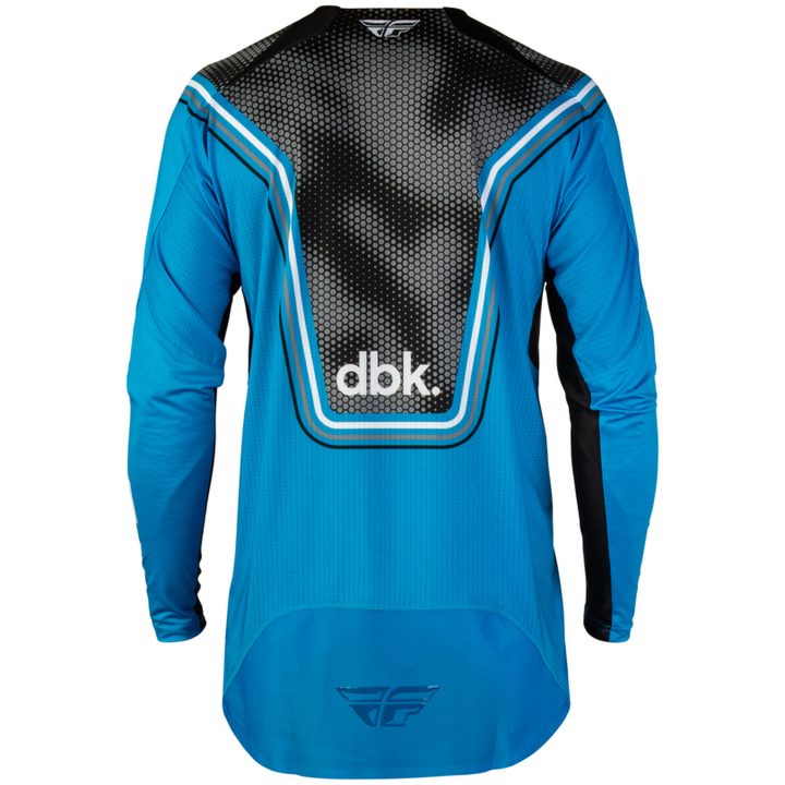 Crosströja Evolution DST DBK Blå Svart Vit FLY RACING s – bild 2