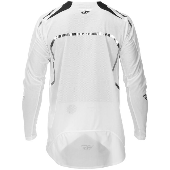 Crosströja Evolution DST Flash L.E. Vit/Silver FLY RACING L – bild 2
