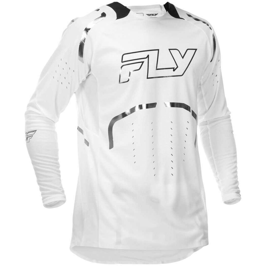 Crosströja Evolution DST Flash L.E. Vit/Silver FLY RACING L