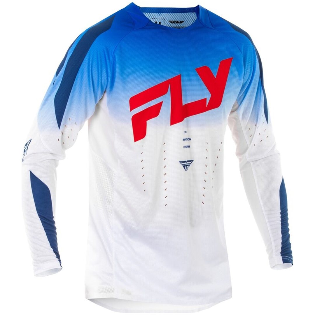 Crosströja Evolution Dst Röd/vit/blå FLY RACING s