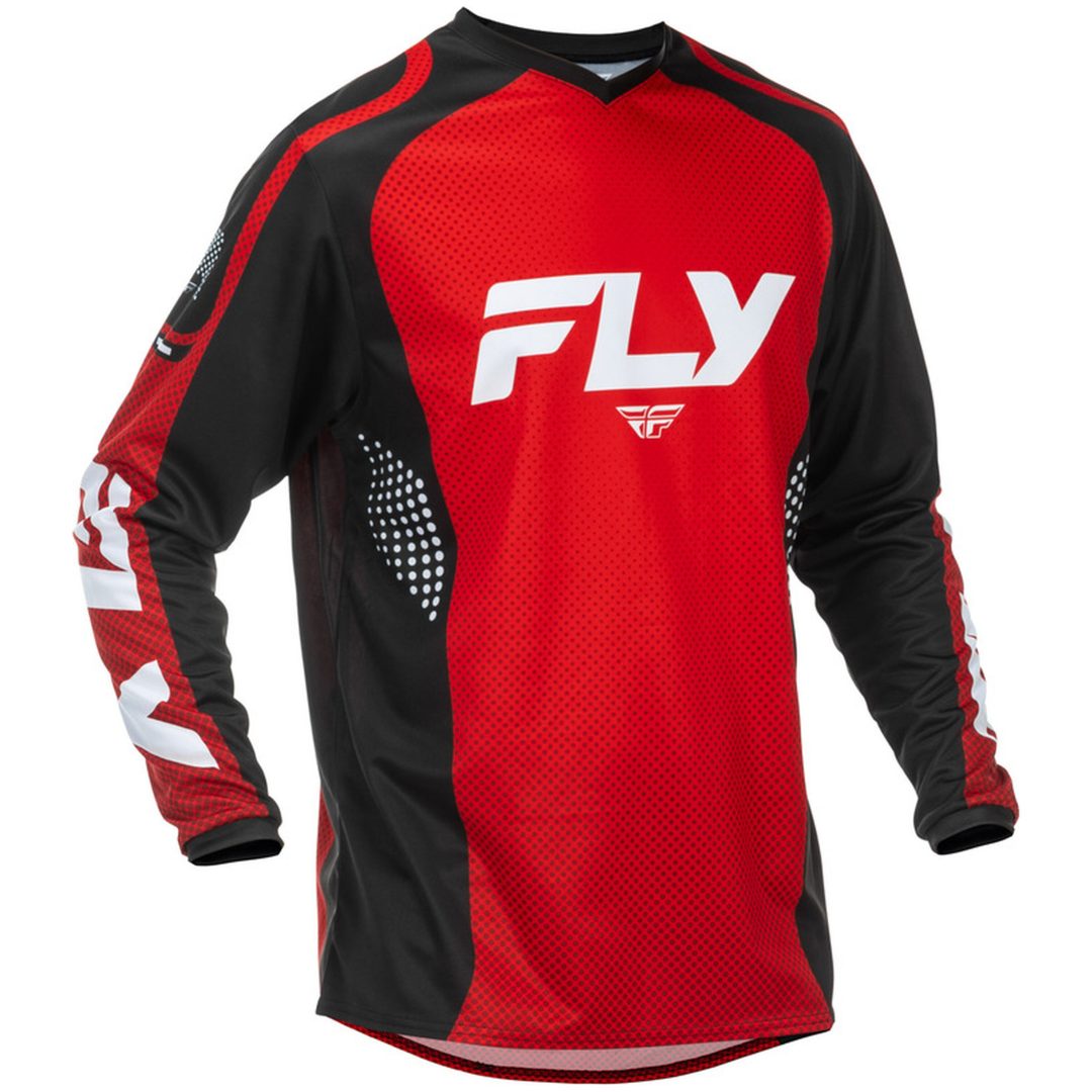 Crosströja F-16 Röd/Svart/Vit FLY RACING XXL