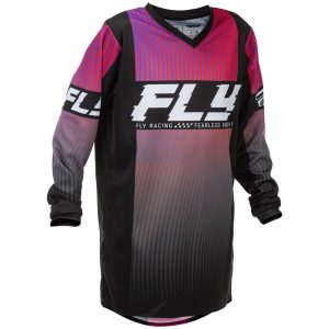Crosströja F-16 Svart/Röd/Lila FLY RACING