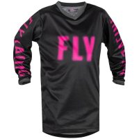 Crosströja F-16 Svart/rosa FLY RACING