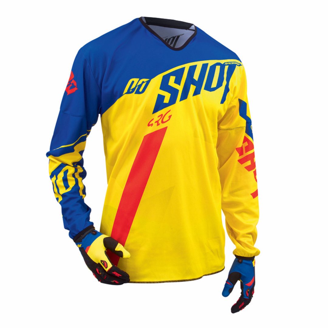 Crosströja Flexor 2016 Blå/Röd Shot XL