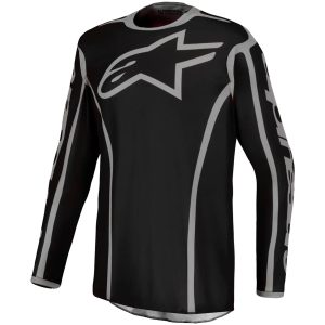Crosströja Fluid Apex v2 Svart Neongul Alpinestars