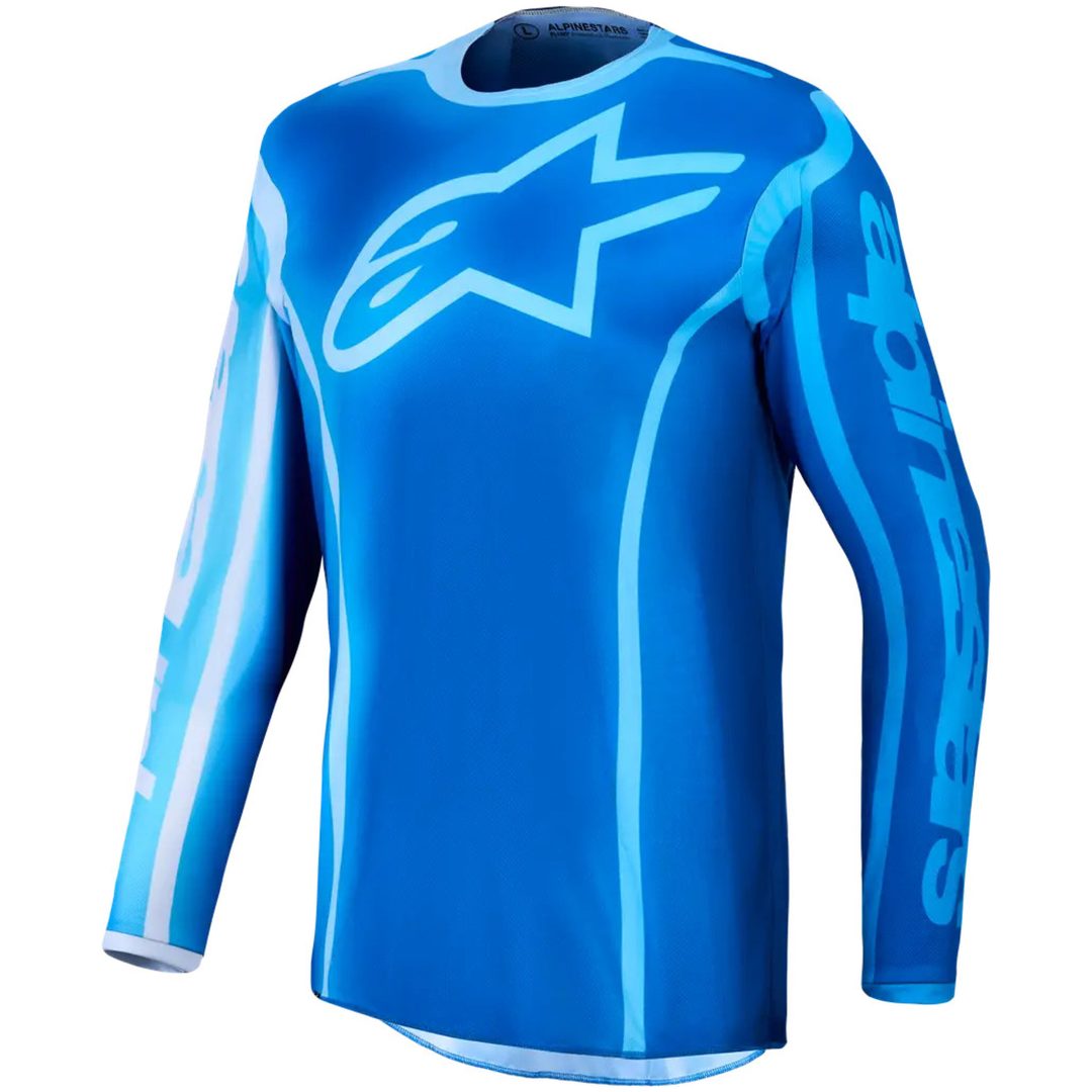 Crosströja Fluid Kepler Blå Alpinestars s