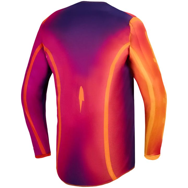 Crosströja Fluid Kepler Mörkblå Orange Rosa Lila Alpinestars s – bild 2