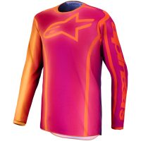 Crosströja Fluid Kepler Mörkblå Orange Rosa Lila Alpinestars