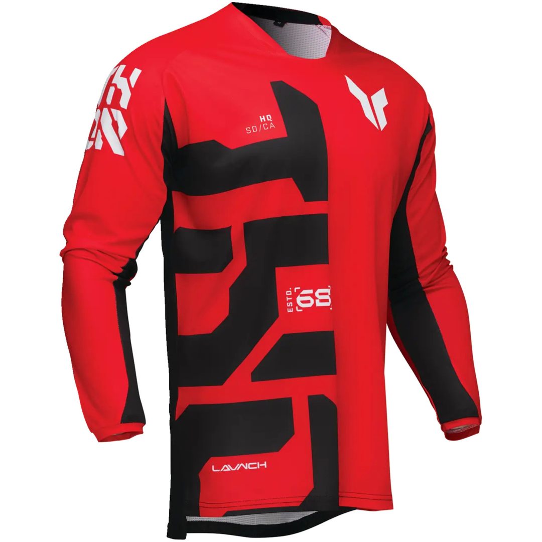 Crosströja Forge Launchmode Svart/röd/vit THOR Medium – bild 3