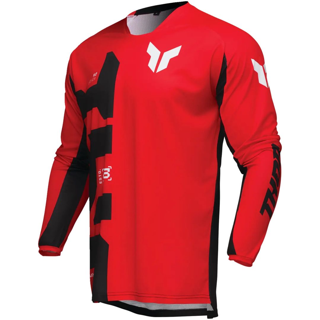 Crosströja Forge Launchmode Svart/röd/vit THOR Medium
