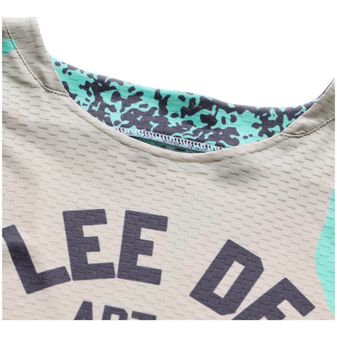 Crosströja GP Pro Air Camo Aqua Desert Blå Grå TROY LEE DESIGNS s – bild 11