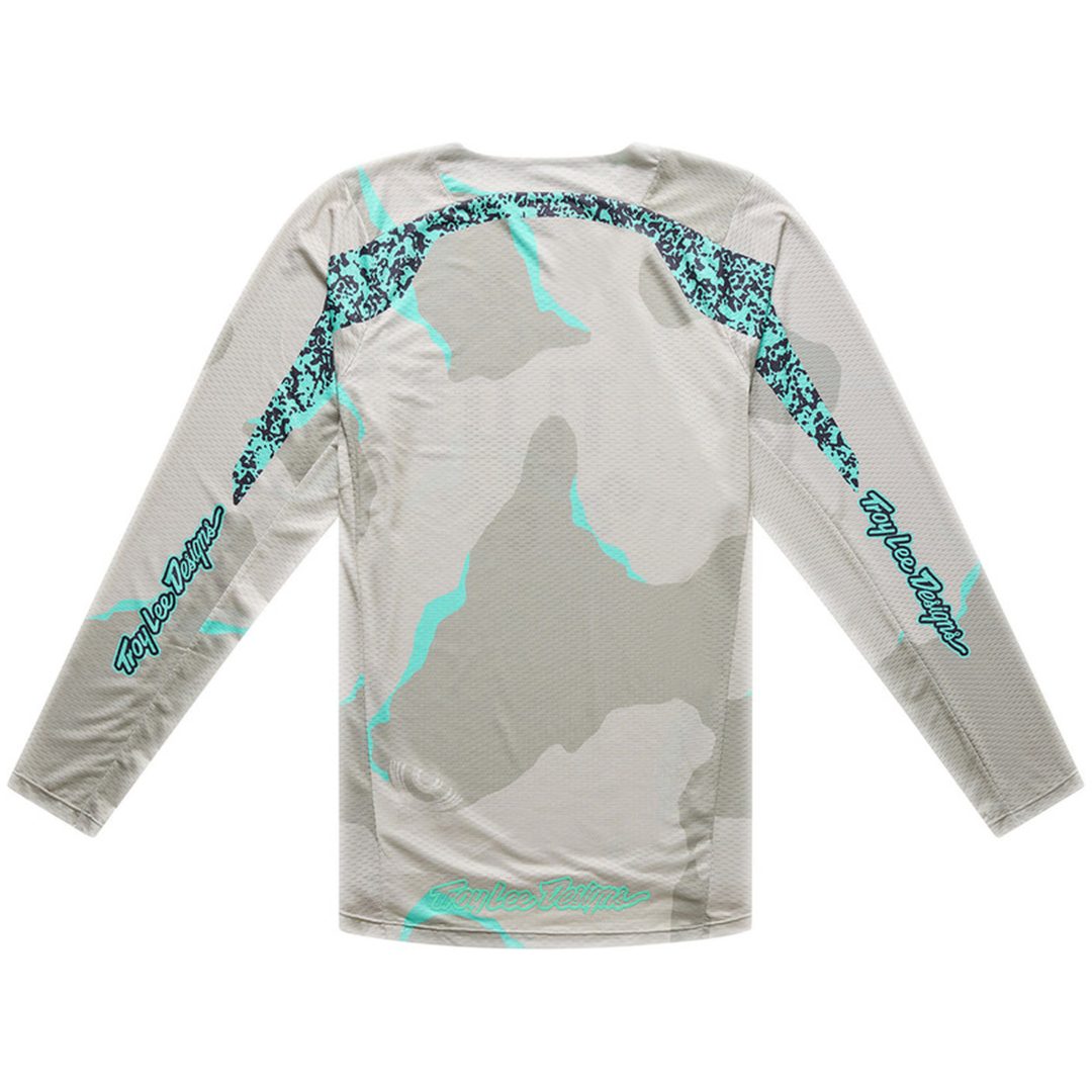Crosströja GP Pro Air Camo Aqua Desert Blå Grå TROY LEE DESIGNS s – bild 5
