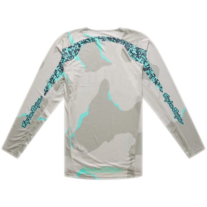 Crosströja GP Pro Air Camo Aqua Desert Blå Grå TROY LEE DESIGNS s – bild 5