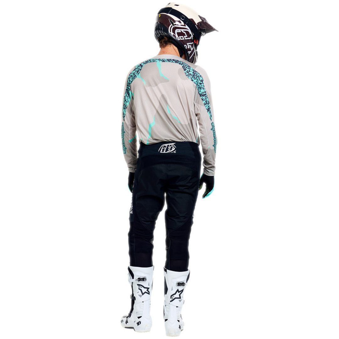 Crosströja GP Pro Air Camo Aqua Desert Blå Grå TROY LEE DESIGNS s – bild 8