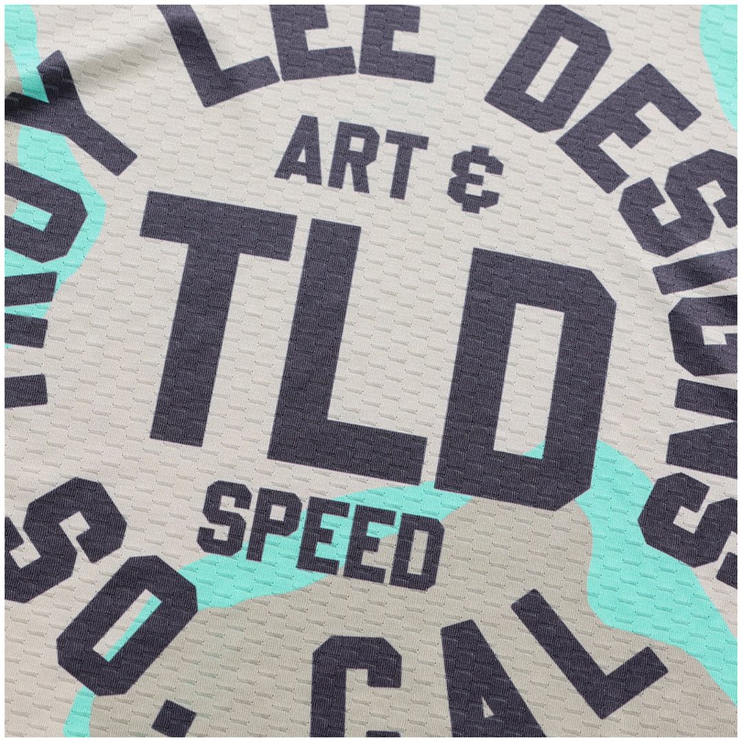 Crosströja GP Pro Air Camo Aqua Desert Blå Grå TROY LEE DESIGNS s – bild 9