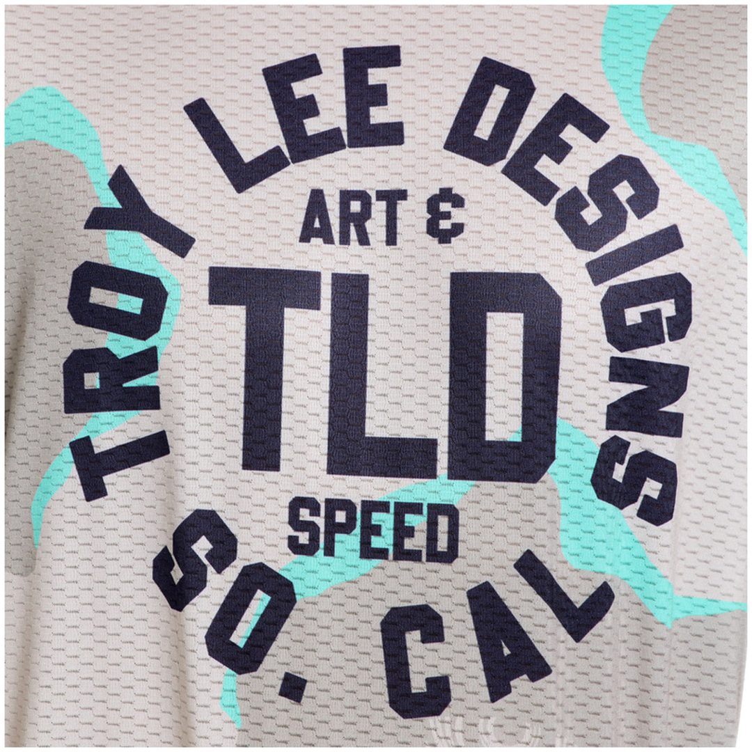 Crosströja GP Pro Air Camo Aqua Desert Blå Grå TROY LEE DESIGNS s – bild 10