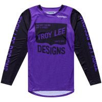 Crosströja GP Pro Air Locked Svart Lila TROY LEE DESIGNS