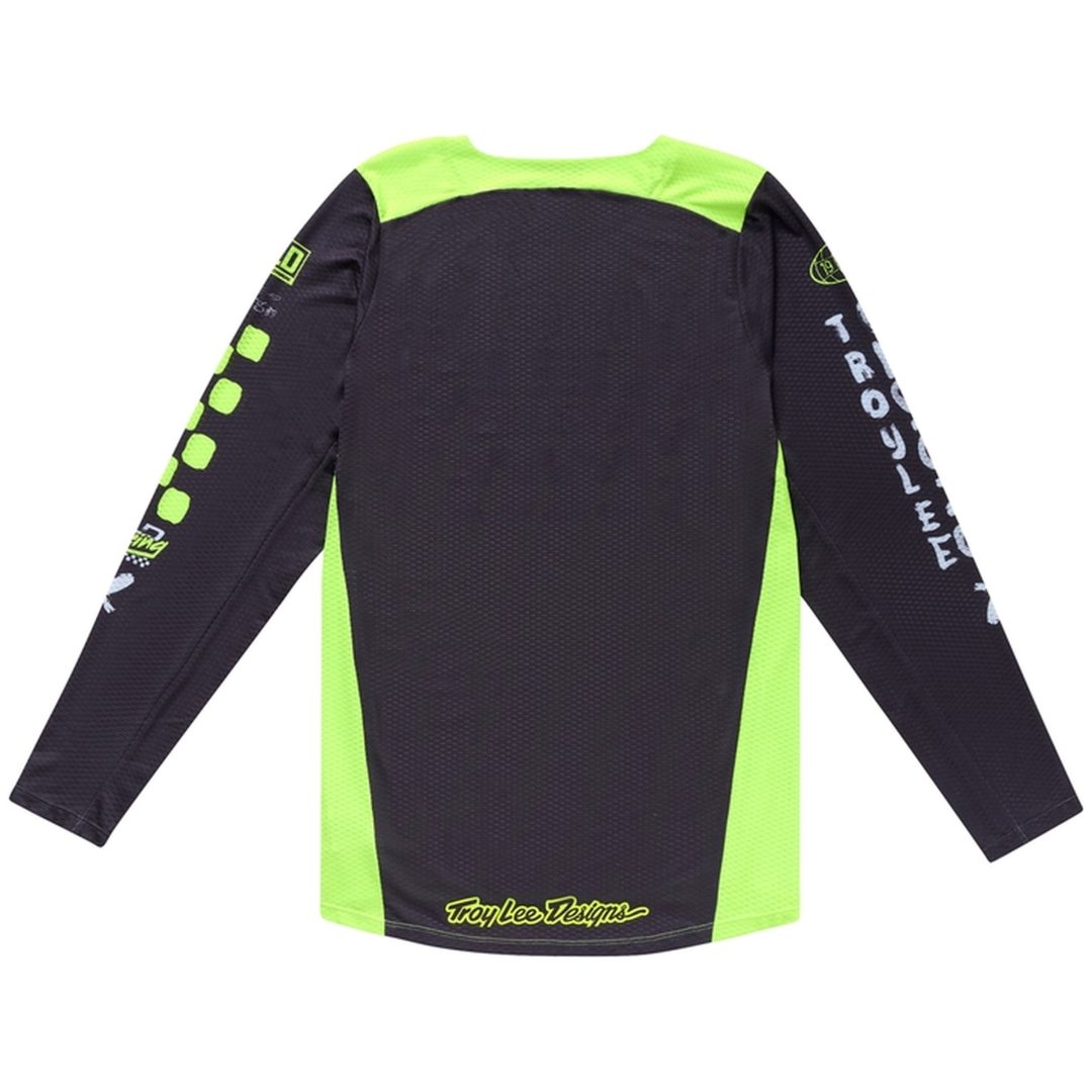 Crosströja GP Pro Air Neongul Svart TROY LEE DESIGNS XL – bild 2