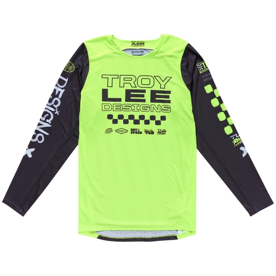 Crosströja GP Pro Air Neongul Svart TROY LEE DESIGNS XL