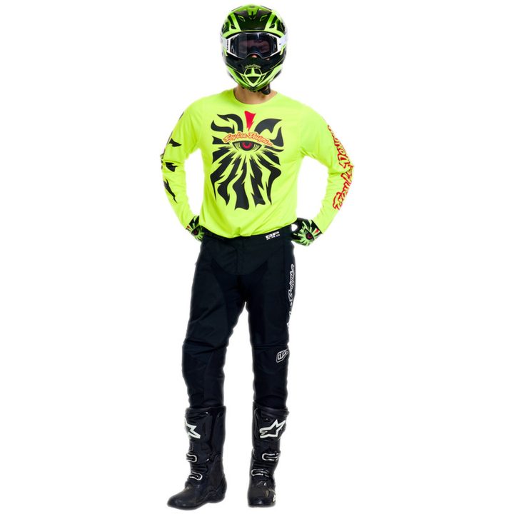 Crosströja GP Pro Cyclops Neongul TROY LEE DESIGNS s – bild 11