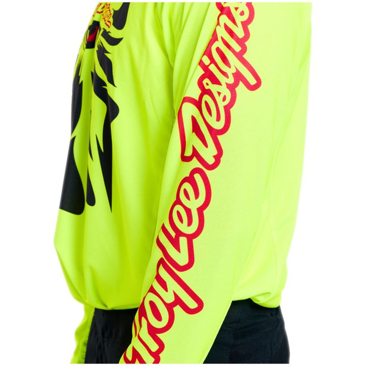 Crosströja GP Pro Cyclops Neongul TROY LEE DESIGNS s – bild 17