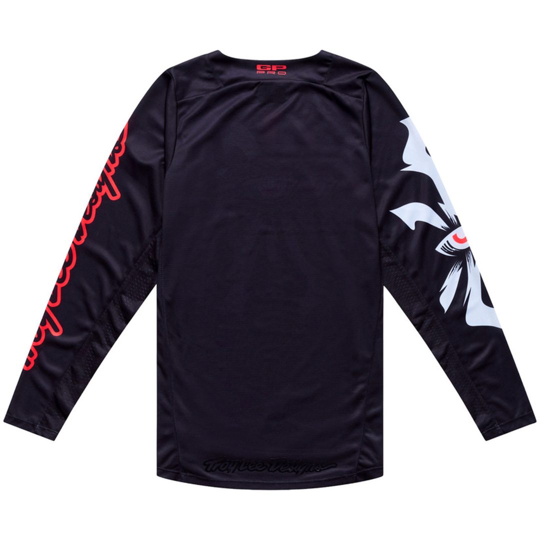 Crosströja GP Pro Cyclops Svart Neonröd TROY LEE DESIGNS s – bild 2