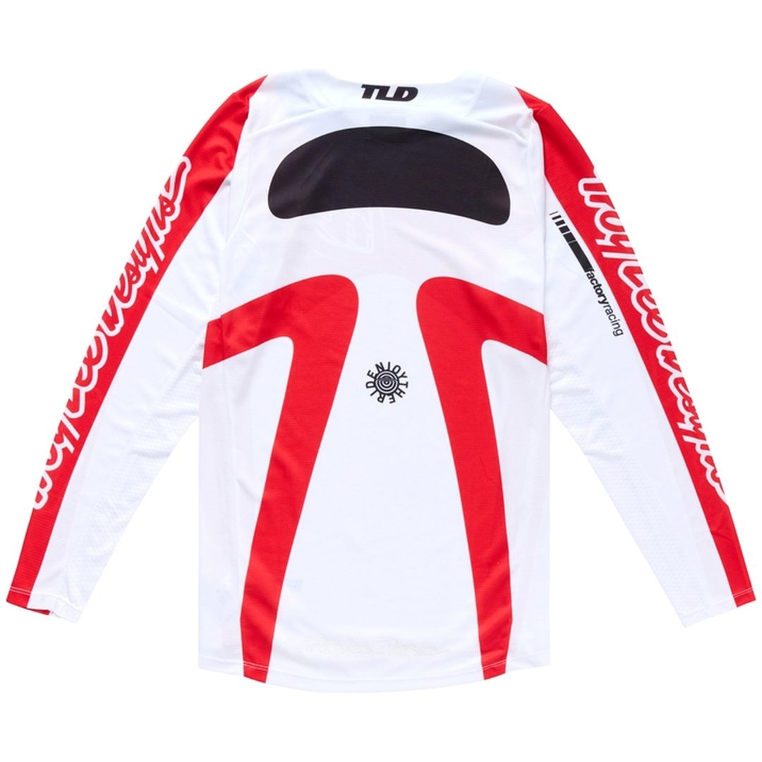 Crosströja GP Pro Frames Vit/Röd TROY LEE DESIGNS Medium – bild 2