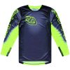 Crosströja GP Pro Imprint Grå Neongul TROY LEE DESIGNS M – miniatyr 1