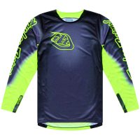Crosströja GP Pro Imprint Grå Neongul TROY LEE DESIGNS