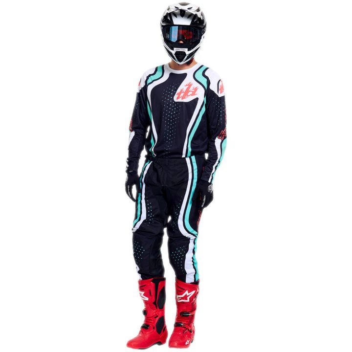 Crosströja GP Pro Roller Svart Blå TROY LEE DESIGNS s – bild 8